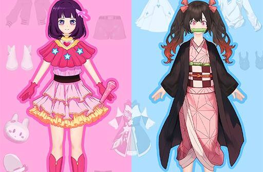Anime Doll DIY Cosplay Girl Play Browser Games