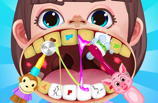 Baby Hospital Dentist Caring Play Browser Games