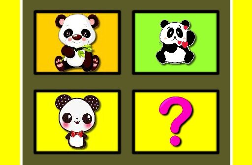 Baby Panda Memory Play Browser Games