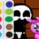 Baby Sprunki incredibox Coloring Play Browser Games