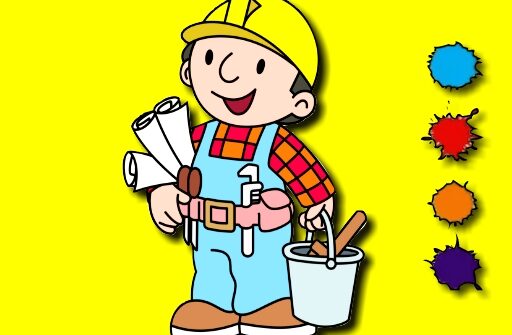 Bob the Builder Coloring Play Browser Games