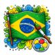 Brazil Coloring Adventure Play Browser Games