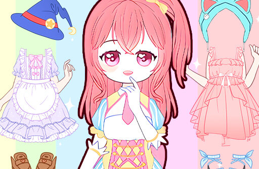 Gacha Nox Candy Doll Dress Up Play Browser Games
