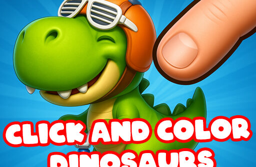 Click And Colors Dinosaurs Play Browser Games