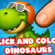 Click And Colors Dinosaurs Play Browser Games
