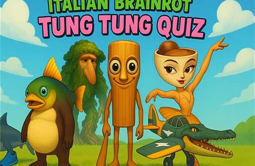 Italian Brainrot tung Tung Quiz Play Browser Games