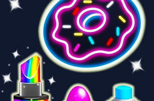 Kids Glow Paint Game Play Browser Games
