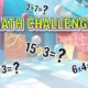 Math challenge online Play Browser Games