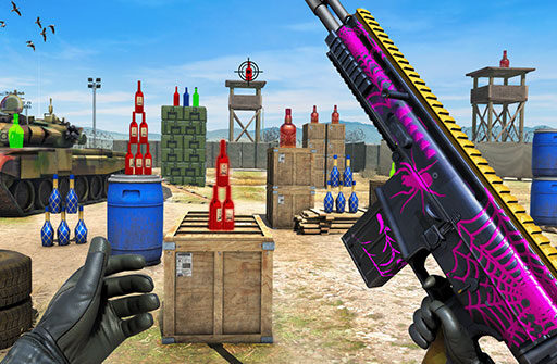New Bottle Shooting Game Play Browser Games