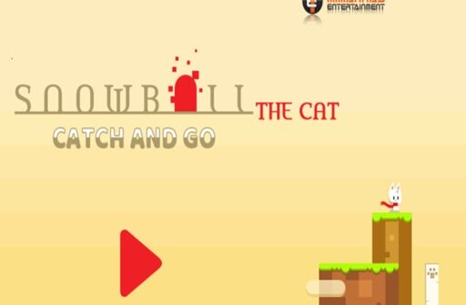 Snowball The Cat Catch and Go Play Browser Games