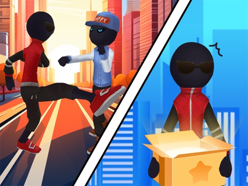 Juego Stickman Super Rope Hero: Guerras mafiosas en Vice Town 3