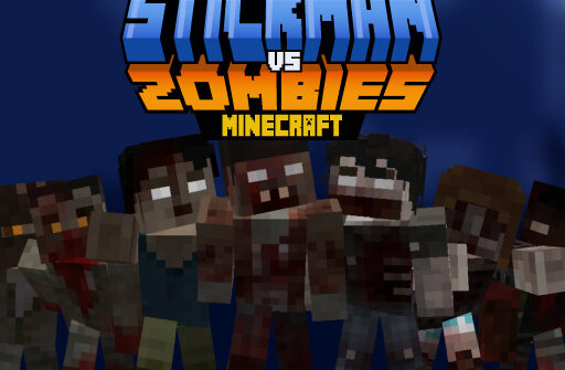 Stickman vs Zombies Minecraft Play Browser Games