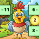 Subtraction: Bird Image Uncover Play Browser Games