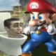 Super Mario VS Skibidi Espía del retrete