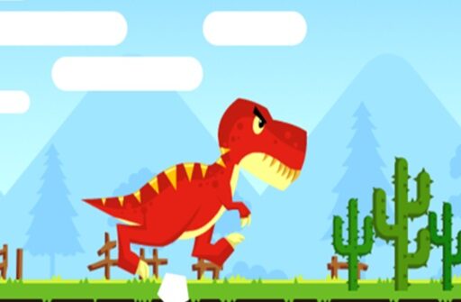 TRex Running Color Play Browser Games
