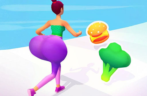 Twerk it! body Race 3D Play Browser Games