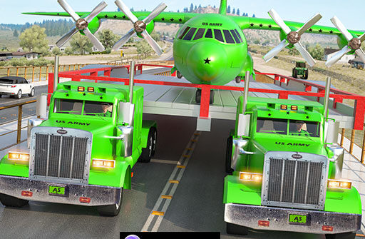 Us army car transport truck Play Browser Games