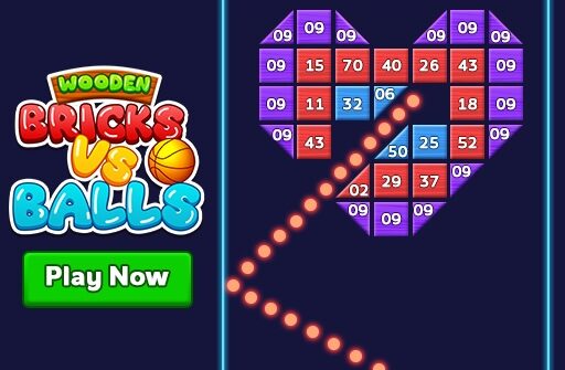 Wooden Bricks Vs Balls Play Browser Games
