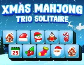 Xmas Mahjong Trio Solitaire Play Browser Games