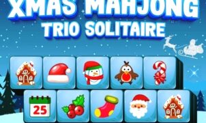 Xmas Mahjong Trio Solitaire Play Browser Games